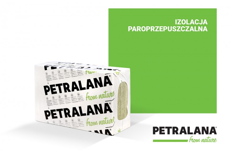 Zdj. 3. Dzięki włóknistej budowie, właściwościom hydrofobowym włókien i jednocześnie braku właściwości higroskopijnych wełny skalnej - pomiędzy włóknami wełny może swobodnie przemieszczać się para wodna. 